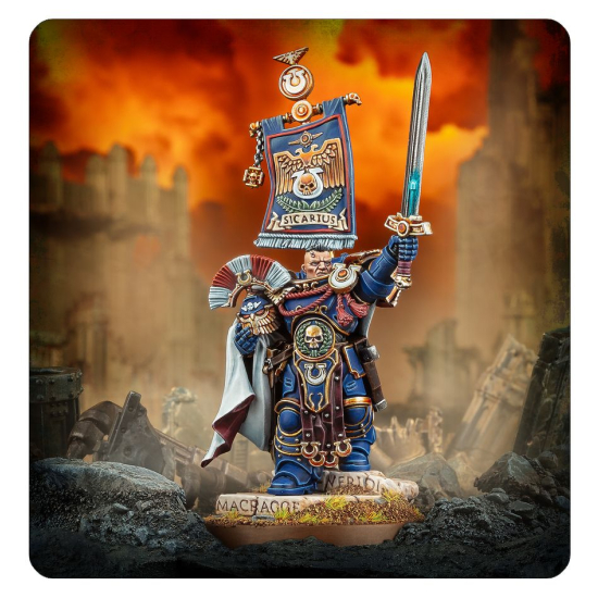 Warhammer 40,000: Cato Sicarius – Ultramarines Captain | Space Marines